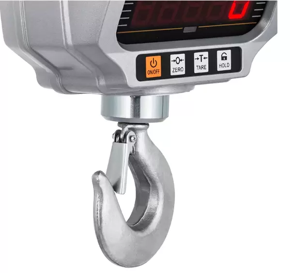 CNCEST Báscula digital de grúa de alto rendimiento, 3000 kg (3 toneladas) con pantalla LED