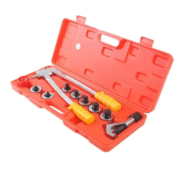Expansor de tubos Juego de expansores de tubos con corto tubo incl.7 cabezales expansores de 10-28 mm Expansor de tubos Juego de expansores de tubos con corto tubo incl.7 cabezales expansores de 10-28 mm