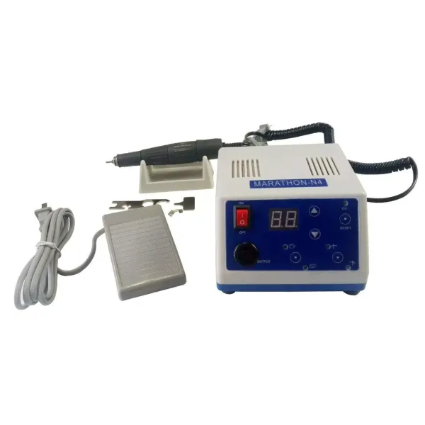 Pulidora eléctrica para maratón y micromotor N4 + 45 K rpm pieza de mano