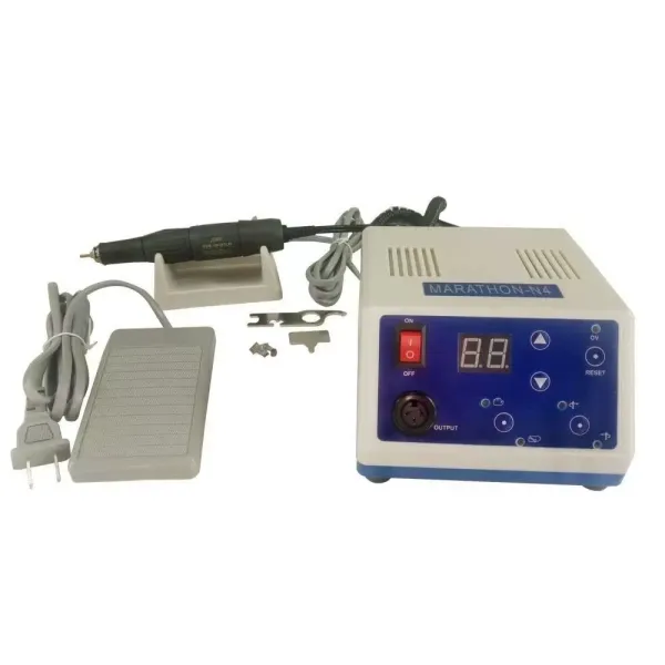 Pulidora eléctrica para maratón y micromotor N4 + 45 K rpm pieza de mano