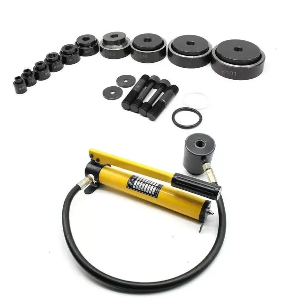CNCEST Herramienta hidráulica perforadora de chapa hidráulica, kit de broca CNCEST Herramienta hidráulica perforadora de chapa hidráulica, kit de broca