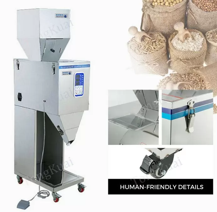 CNCEST Máquina de relleno de partículas en polvo, 10 – 999 g