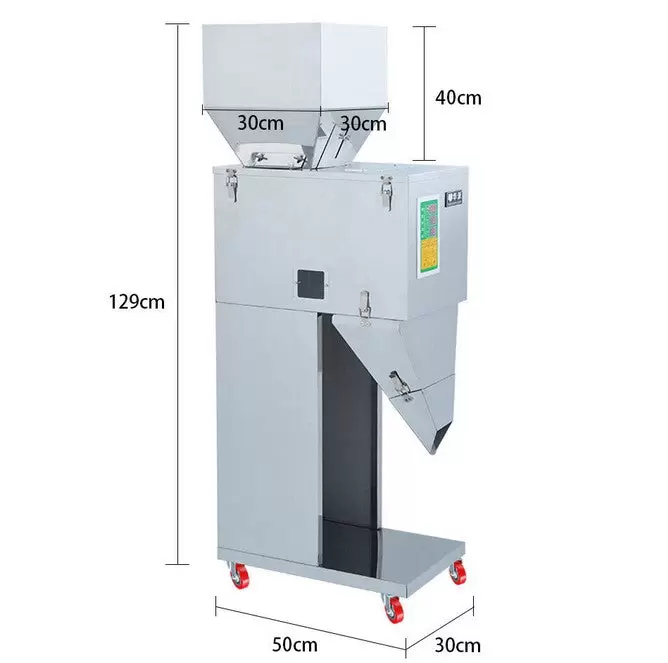 CNCEST Máquina de relleno de partículas en polvo, 10 – 999 g