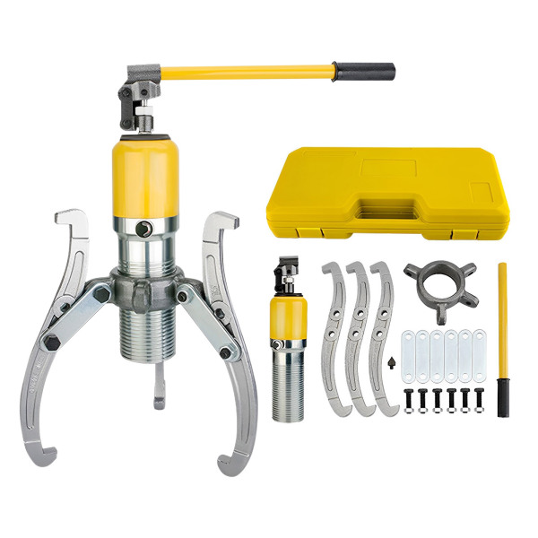 Extractor hidráulico de 3 brazos, 20T, extractor hidráulico de bujes de rueda