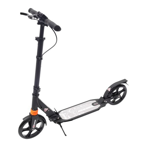 Patinete plegable de ciudad con doble suspensión, altura ajustable, herramienta de transporte, para adultos y niños Patinete plegable de ciudad con doble suspensión, altura ajustable, herramienta de transporte, para adultos y niños