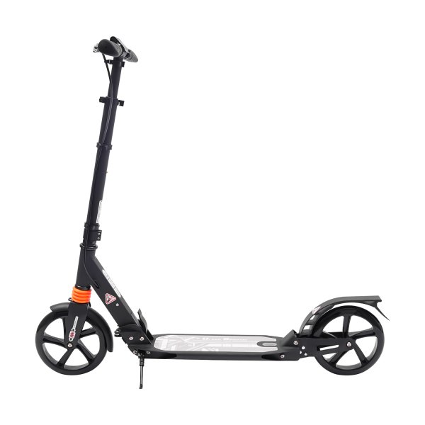 Patinete plegable de ciudad con doble suspensión, altura ajustable, herramienta de transporte, para adultos y niños
