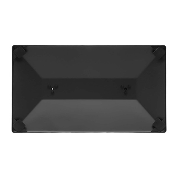CNCEST Soporte de mesa de 72 cm, versión doble, color negro, con placa de base de 70 x 40 cm