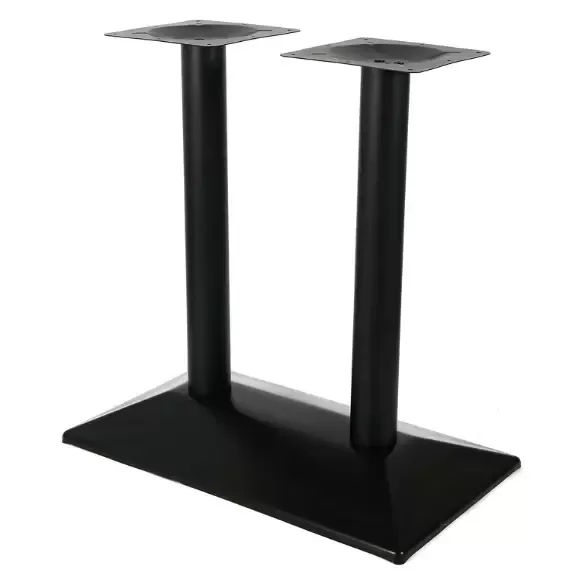 CNCEST Soporte de mesa de 72 cm, versión doble, color negro, con placa de base de 70 x 40 cm CNCEST Soporte de mesa de 72 cm, versión doble, color negro, con placa de base de 70 x 40 cm