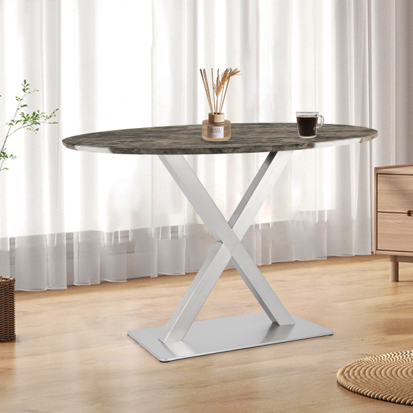 Patas de mesa de metal en forma de V, pie de mesa en X, color plateado, acero inoxidable, altura 70 cm/70 cm, forma de X 72 cm Patas de mesa de metal en forma de V, pie de mesa en X, color plateado, acero inoxidable, altura 70 cm/70 cm, forma de X 72 cm