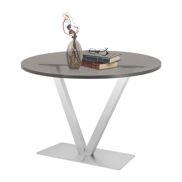 CNCEST Patas de mesa de acero inoxidable en forma de V, 70 cm, para encimeras de cocina
