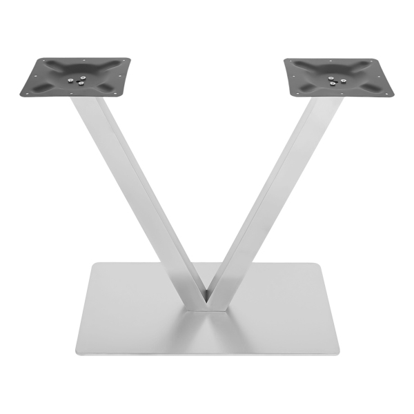 CNCEST Patas de mesa de acero inoxidable en forma de V, 70 cm, para encimeras de cocina CNCEST Patas de mesa de acero inoxidable en forma de V, 70 cm, para encimeras de cocina