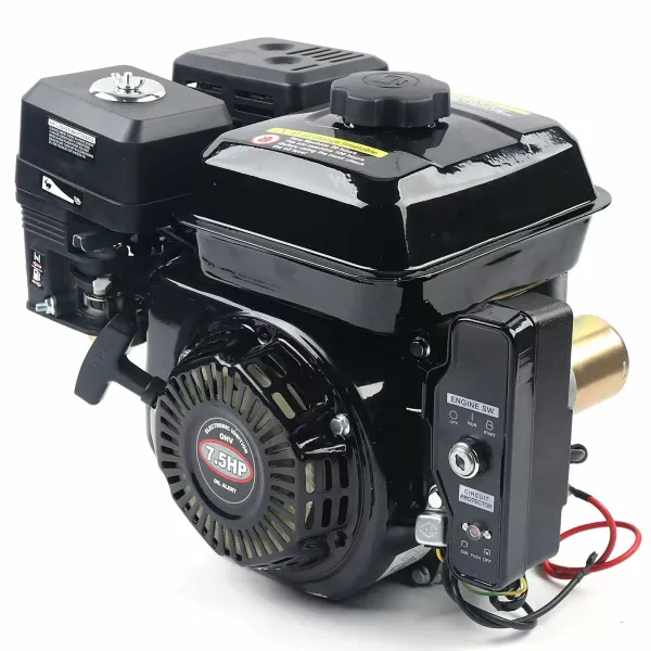Motor de gasolina de 4 tiempos, 212cc, motor de estacionamiento, 7,5 CV, motor de kart, motor de arranque ligero