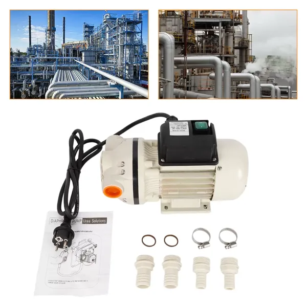 Bomba de membrana AD-Blue autoaspirante, 34 l/min, conectores de 230 V, membrana de agua, bomba de agua eléctrica, bomba de membrana