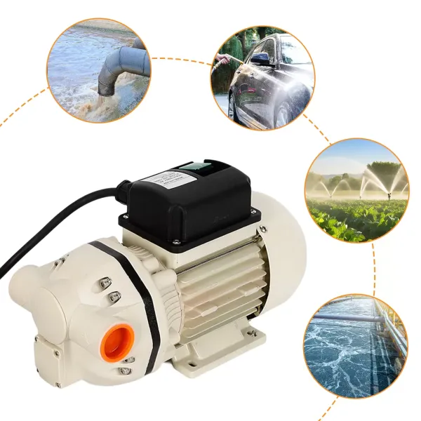 Bomba de membrana AD-Blue autoaspirante, 34 l/min, conectores de 230 V, membrana de agua, bomba de agua eléctrica, bomba de membrana