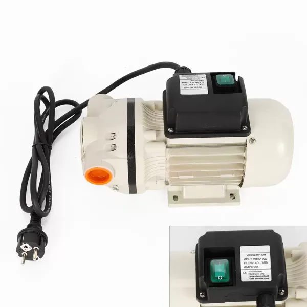 Bomba de membrana AD-Blue autoaspirante, 34 l/min, conectores de 230 V, membrana de agua, bomba de agua eléctrica, bomba de membrana