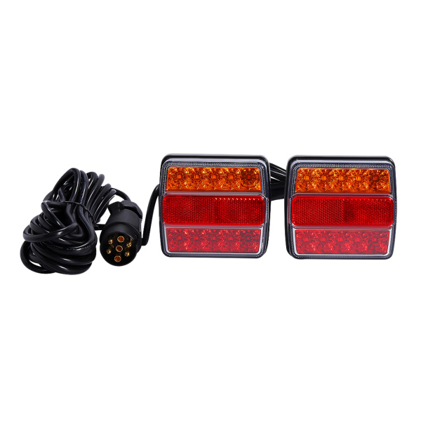Faros traseros LED de 12 V con cable, iluminación para remolque
