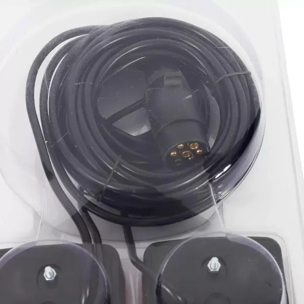 Juego de iluminación para remolque, incluye cable de aprox.