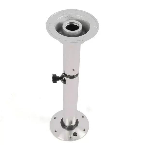 Pie de mesa, mesa de barco, mesa de cabina, soporte de mesa extraíble, altura ajustable, 565 mm - 720 mm, de aluminio + ABS