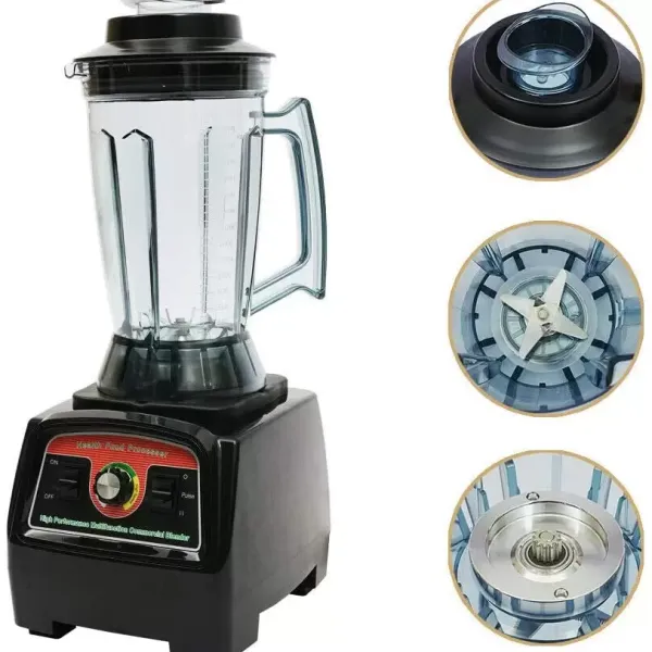 CNCEST Licuadora de alto rendimiento, de vaso de acero inoxidable, universal de 2800 W