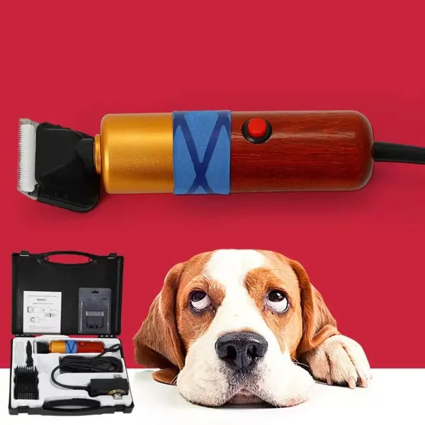 Cortadora de pelo eléctrica para animales, cortapelos para ovejas, recortadora de pelo, afeitadora, Kit recortador para mascotas de 200W Cortadora de pelo eléctrica para animales, cortapelos para ovejas, recortadora de pelo, afeitadora, Kit recortador para mascotas de 200W