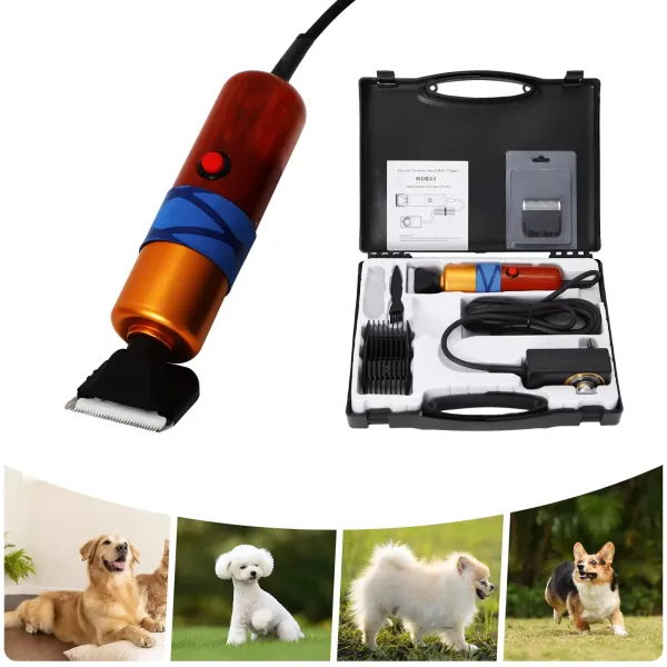 Cortadora de pelo eléctrica para animales, cortapelos para ovejas, recortadora de pelo, afeitadora, Kit recortador para mascotas de 200W Cortadora de pelo eléctrica para animales, cortapelos para ovejas, recortadora de pelo, afeitadora, Kit recortador para mascotas de 200W