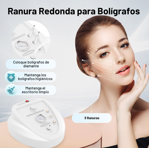 CNCEST Máquina de dermoabrasión de diamante, 3 en 1, 60 W, para uso doméstico profesional,exfoliante facial