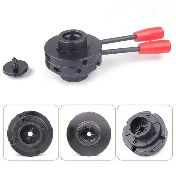Portabrocas de 4 mordazas de 100 mm de diámetro, centrado automático, portabrocas M33 de 4 pulgadas, torneado de madera autocentrante