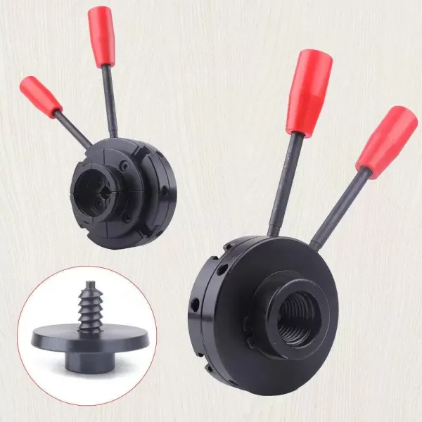 Portabrocas de 4 mordazas de 100 mm de diámetro, centrado automático, portabrocas M33 de 4 pulgadas, torneado de madera autocentrante Portabrocas de 4 mordazas de 100 mm de diámetro, centrado automático, portabrocas M33 de 4 pulgadas, torneado de madera autocentrante
