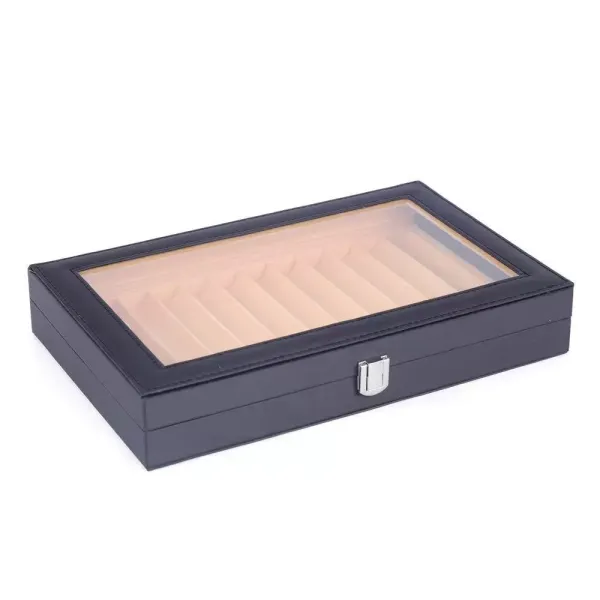 Estuche de almacenamiento para pluma estilográfica con 12 ranuras para organizar la pluma estilográfica Estuche de almacenamiento para pluma estilográfica con 12 ranuras para organizar la pluma estilográfica