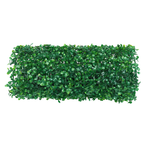 12 unidades de setos artificiales, plantas de césped, pared de hiedra artificial