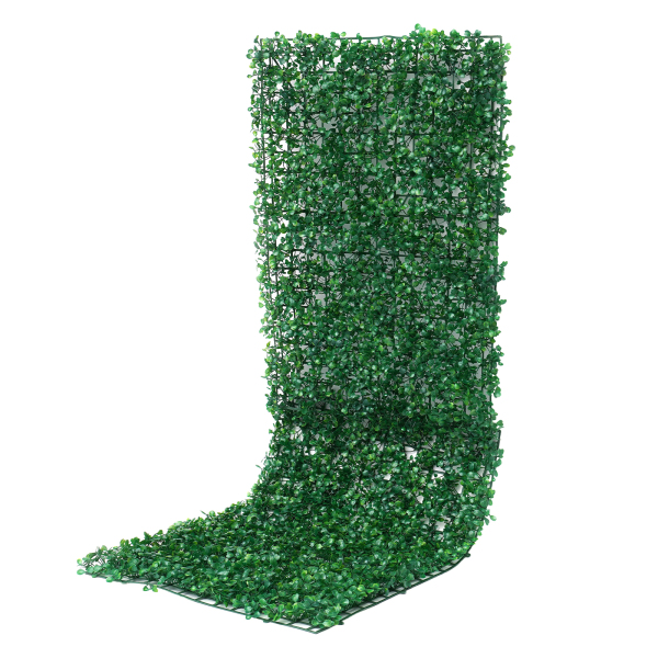 12 unidades de setos artificiales, plantas de césped, pared de hiedra artificial 12 unidades de setos artificiales, plantas de césped, pared de hiedra artificial