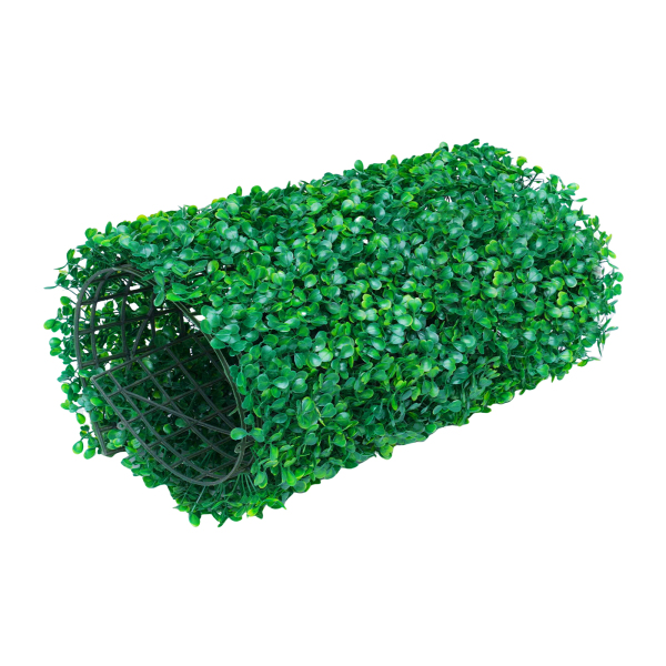 12 unidades 60 cm x 40 cm x 4 cm exterior artificial verde falsificados boj estera de decoración intimidad valla panel