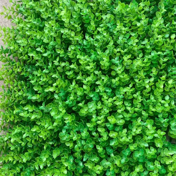 CNCEST 12 piezas de alfombra de plantas artificiales, Panel de plantas, alfombra verde, césped de pared de 60x40cm