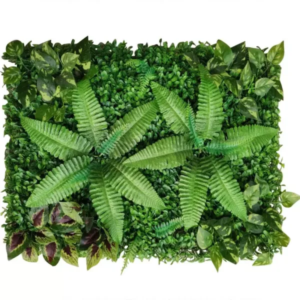 9 unidades de setos artificiales para la pared de plantas, fondo de privacidad, decoración de pared, valla de jardín