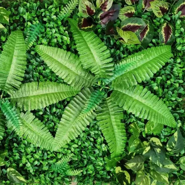 9 unidades de setos artificiales para la pared de plantas, fondo de privacidad, decoración de pared, valla de jardín