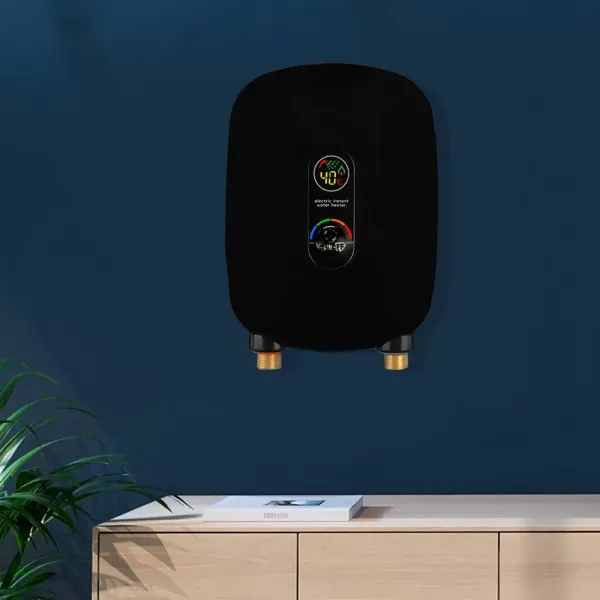 Calentador de agua eléctrico instantáneo (220 V, 6500 W, pantalla LCD)