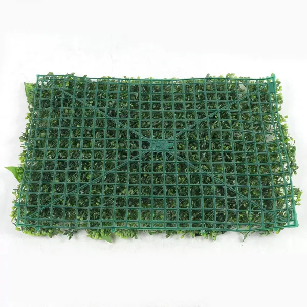 CNCEST 12 esteras de pared para plantas de 40 x 60 cm, para jardín vertical, con plantas artificiales, flores de boj artificiales