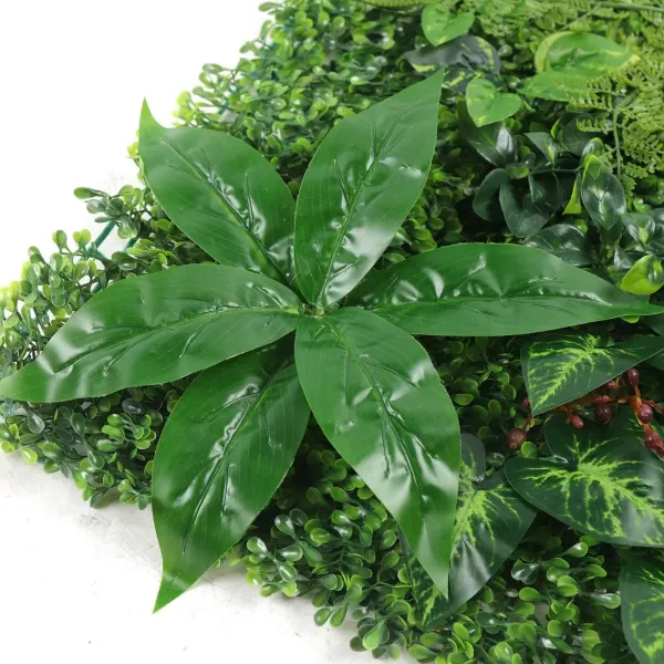 CNCEST 12 esteras de pared para plantas de 40 x 60 cm, para jardín vertical, con plantas artificiales, flores de boj artificiales CNCEST 12 esteras de pared para plantas de 40 x 60 cm, para jardín vertical, con plantas artificiales, flores de boj artificiales