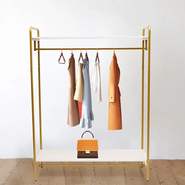 Perchero de pie para cargas pesadas, barra para ropa móvil, ajustable, carrito para ropa resistente, portátil