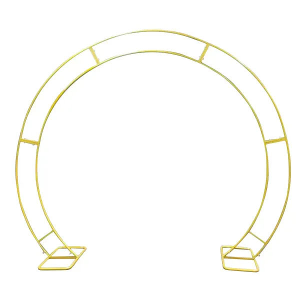 Arco de boda, arco de globo, arco de flores, arco doble, 2,6x2,2 m, arco de Metal, soporte de fondo DIY para cumpleaños, boda