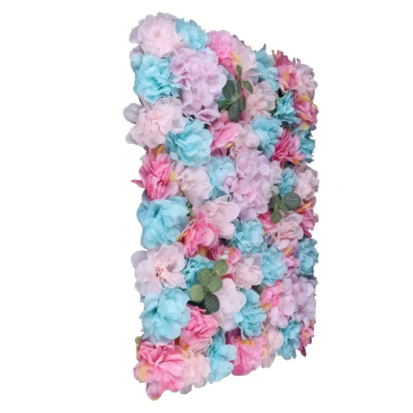12 paneles de pared de flores artificiales, 15.75 x 23.62 x 0.79 pulgadas, alfombrilla de pared de flores, paneles de flores de seda 12 paneles de pared de flores artificiales, 15.75 x 23.62 x 0.79 pulgadas, alfombrilla de pared de flores, paneles de flores de seda