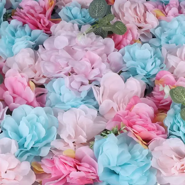12 paneles de pared de flores artificiales, 15.75 x 23.62 x 0.79 pulgadas, alfombrilla de pared de flores, paneles de flores de seda 12 paneles de pared de flores artificiales, 15.75 x 23.62 x 0.79 pulgadas, alfombrilla de pared de flores, paneles de flores de seda