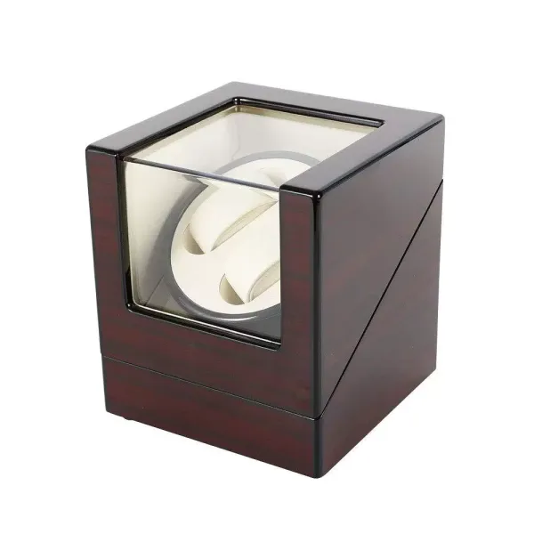 CNCEST- Expositor Giratorio automático para Relojes, 2 Relojes, con Motor silencioso CNCEST- Expositor Giratorio automático para Relojes, 2 Relojes, con Motor silencioso