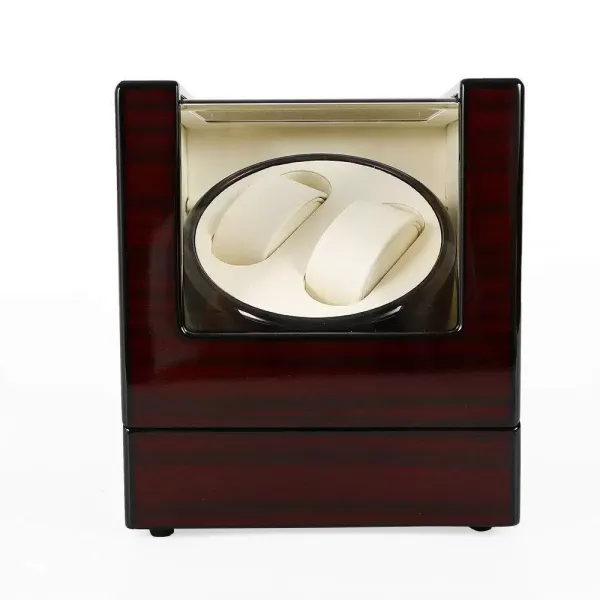 CNCEST- Expositor Giratorio automático para Relojes, 2 Relojes, con Motor silencioso