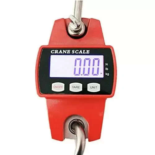 Escala colgante digital profesional 300KG, escala de escala LCD digital portátil con gancho