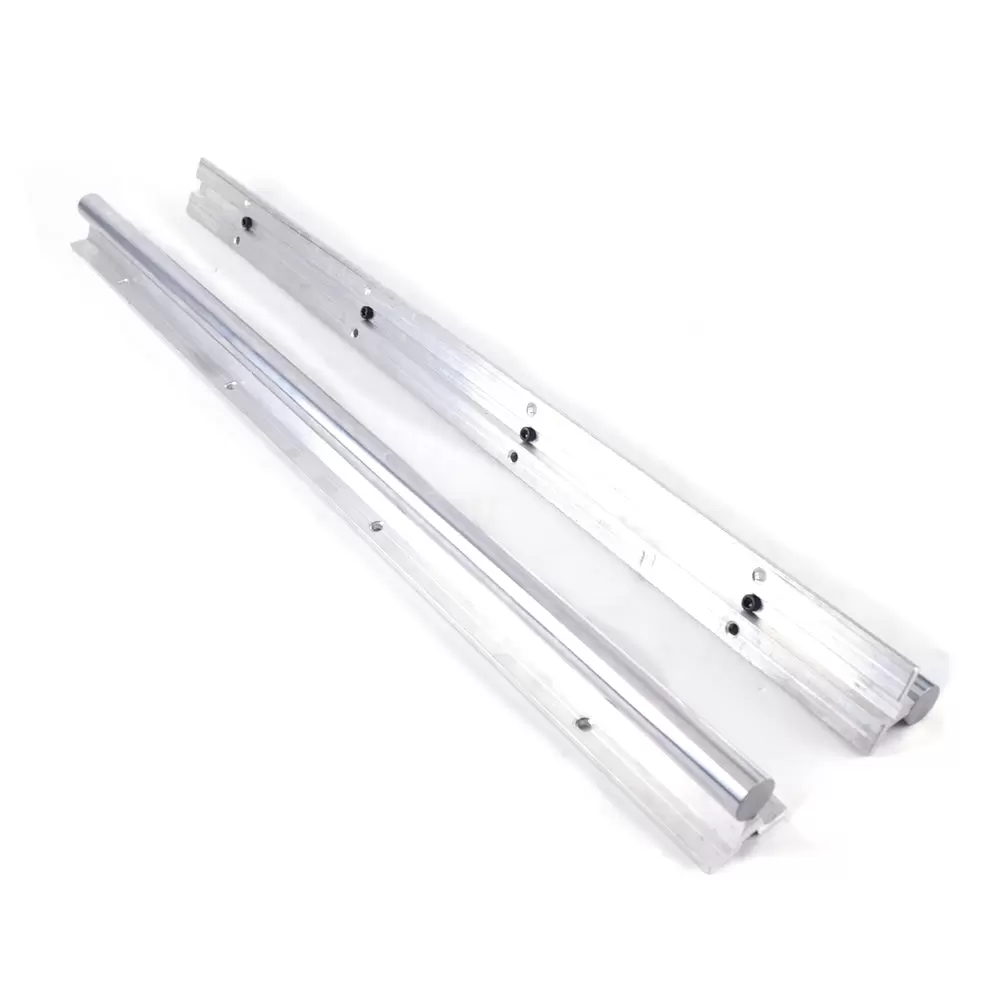 Guía lineal de rodamiento lineal, 2 carriles lineales (SBR16, 600 mm)