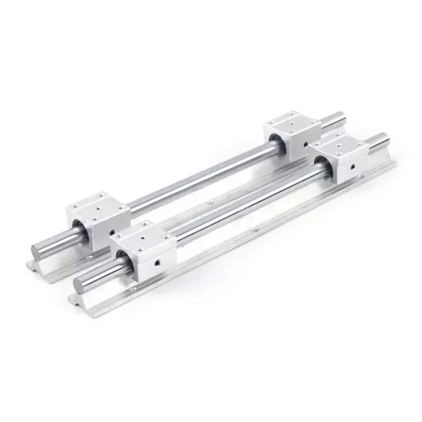 2 guías lineales SBR25 800 mm riel de guía lineal + 4 x SBR25UU