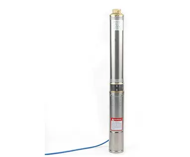 Bomba sumergible para pozos profundos, 100 cm, acero inoxidable, 4000 l/h, 220 V, 750 W