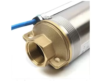Bomba sumergible para pozos profundos, 100 cm, acero inoxidable, 4000 l/h, 220 V, 750 W