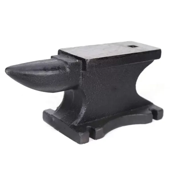 CNCEST Yunque de hierro fundido con cuerno, 25 kg, para herreros orfebres, artesanos